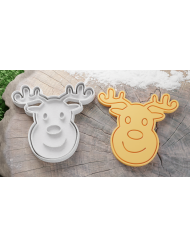 Deer Head Cookie Cutter /...