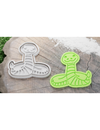 Cute Snake Cookie Stamp /...