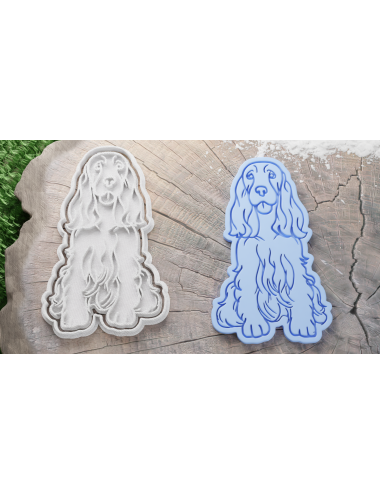 Spaniel Cookie Stamp /...