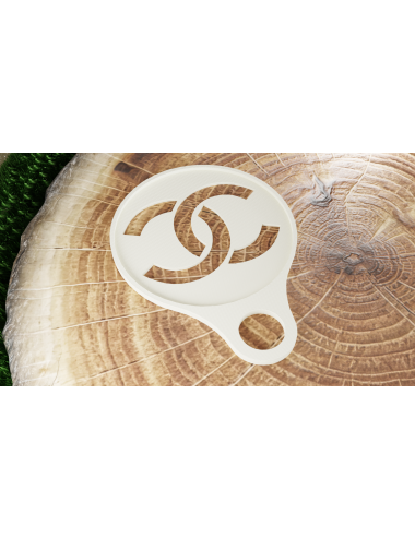 Chanel logo style Coffee...