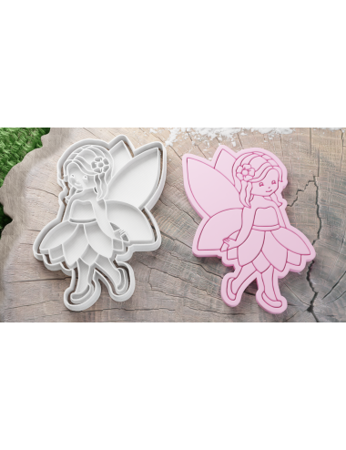 Fairy Cookie Cutter / Stamp...