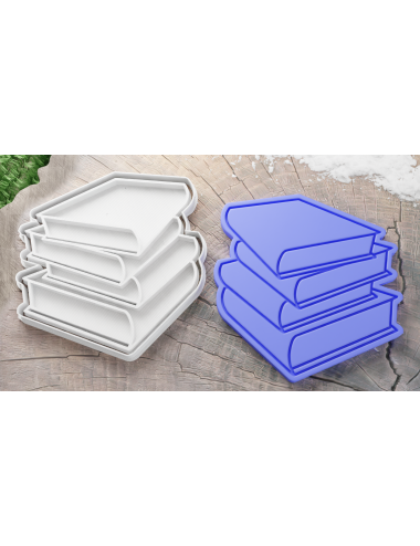 Book Stack Cookie Cutter /...