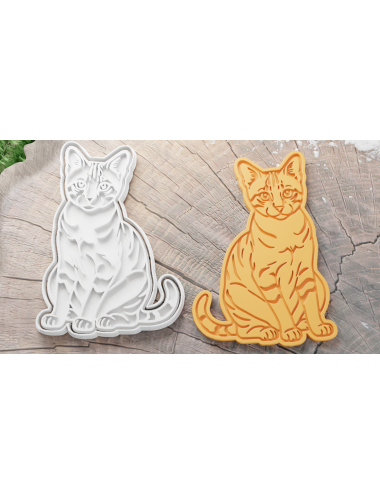 Bengal Cat Cookie Cutter /...