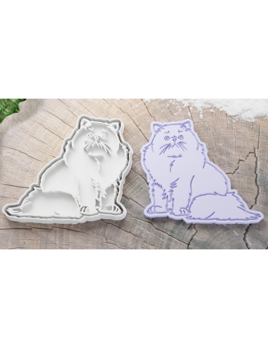 Persian Cat Cookie Cutter /...