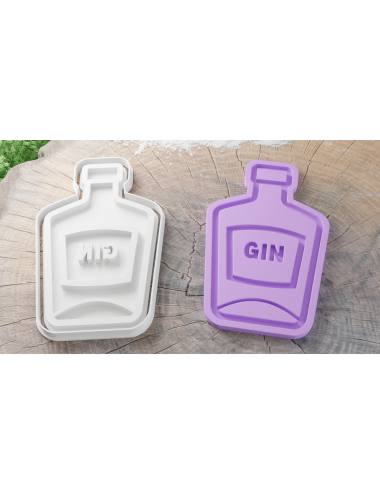 Gin Cookie Cutter / Stamp /...